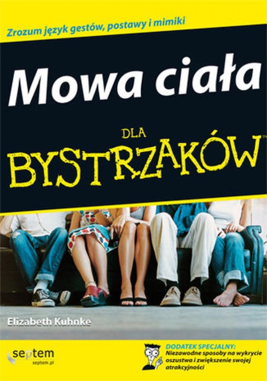 okładka Mowa ciała dla bystrzaków ebook | epub, mobi, pdf | Elizabeth Kuhnke