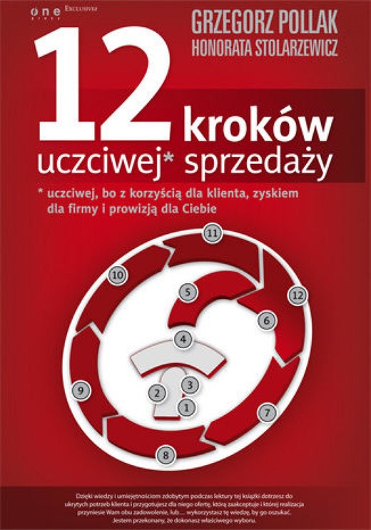okładka 12 kroków uczciwej* sprzedaży ebook | epub, mobi, pdf | Grzegorz Pollak, Honorata Stolarzewicz