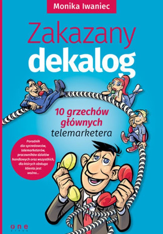 okładka Zakazany dekalog. 10 grzechów głównych telemarketera ebook | epub, mobi, pdf | Monika Iwaniec
