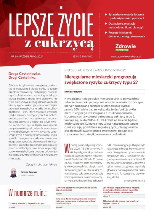 okładka Lepsze życie z cukrzycą nr 86 Lepsze życie z cukrzycą nr 86 ebook | pdf | Praca zbiorowa