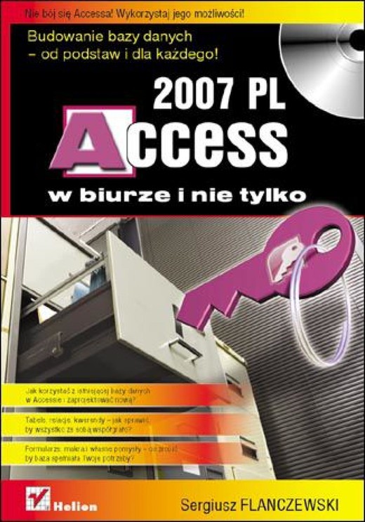 okładka Access 2007 PL w biurze i nie tylko ebook | epub, mobi, pdf | Sergiusz Flanczewski