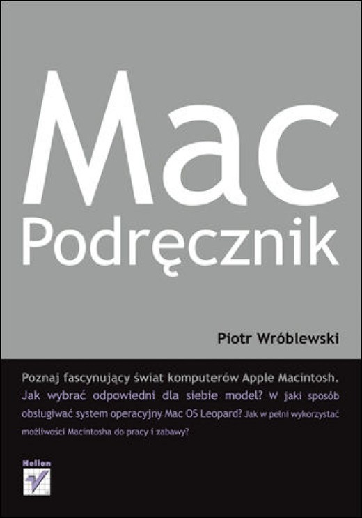 okładka MacPodręcznik ebook | epub, mobi, pdf | Piotr Wróblewski