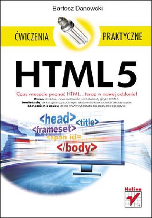 okładka HTML5. Ćwiczenia praktyczne ebook | epub, mobi, pdf | Bartosz Danowski