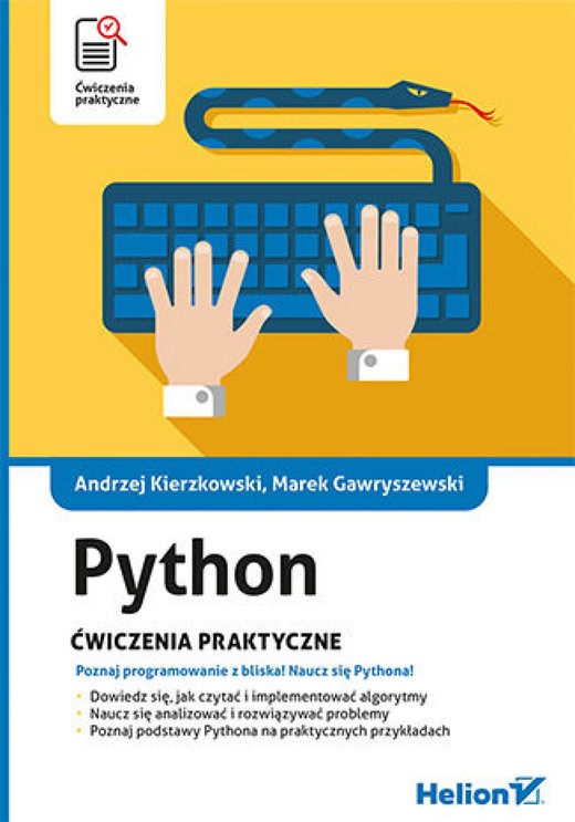 okładka Python. Ćwiczenia praktyczne ebook | epub, mobi, pdf | Andrzej Kierzkowski, Marek Gawryszewski