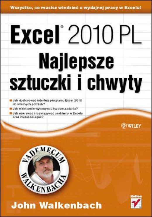 okładka Excel 2010 PL. Najlepsze sztuczki i chwyty. Vademecum Walkenbacha ebook | pdf | John Walkenbach