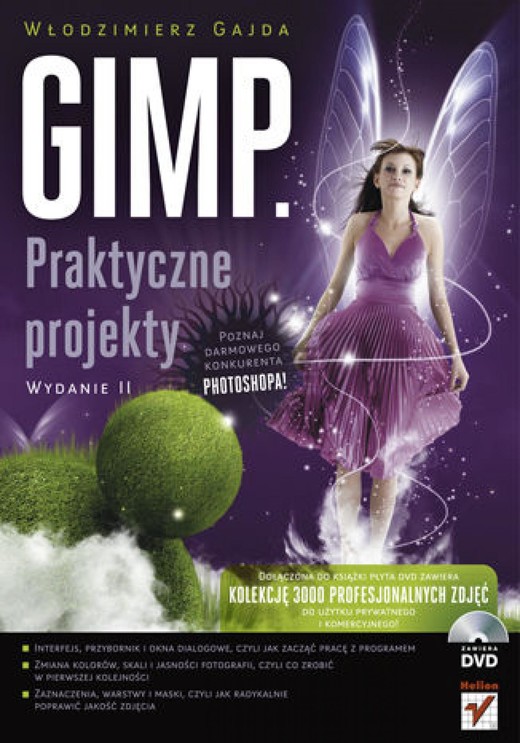 okładka GIMP. Praktyczne projekty. Wydanie II ebook | pdf | Włodzimierz Gajda