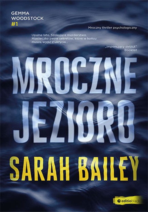 okładka Mroczne jezioro ebook | epub, mobi, pdf | Sarah Bailey
