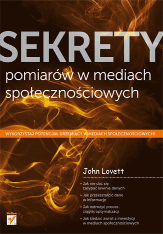 okładka Sekrety pomiarów w mediach społecznościowych ebook | epub, mobi, pdf | John Lovett