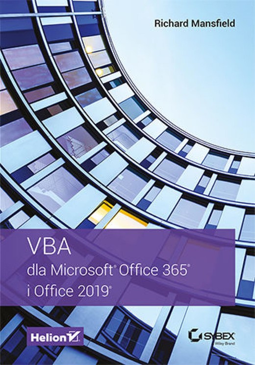 okładka VBA dla Microsoft Office 365 i Office 2019 ebook | epub, mobi, pdf | Richard Mansfield
