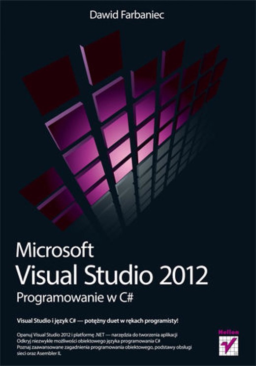 okładka Microsoft Visual Studio 2012. Programowanie w C# ebook | epub, mobi, pdf | Dawid Farbaniec