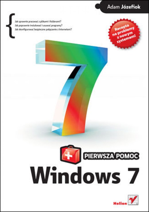 okładka Windows 7 PL. Pierwsza pomoc ebook | pdf | Adam Józefiok