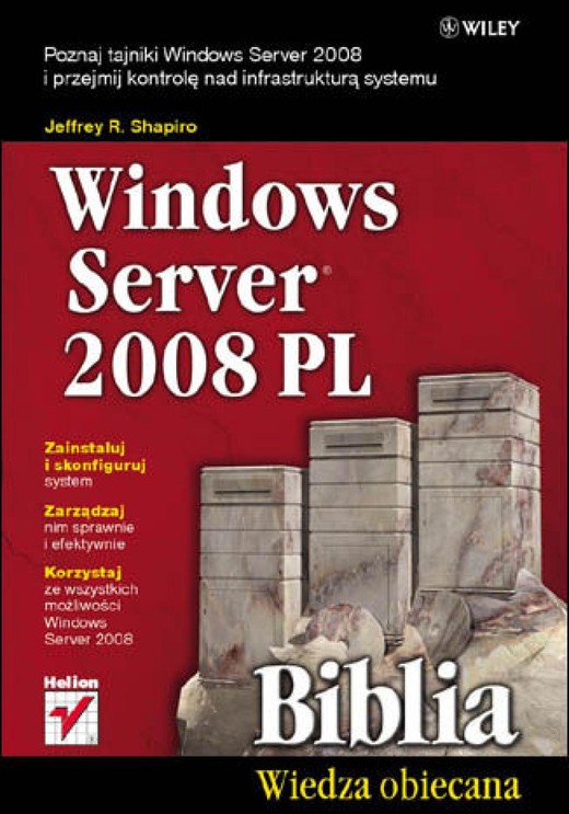okładka Windows Server 2008 PL. Biblia ebook | pdf | Jeffrey R. Shapiro