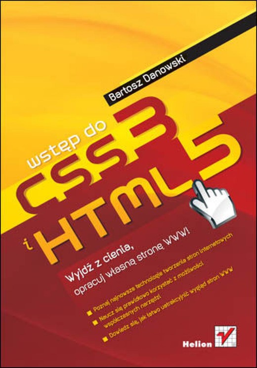 okładka Wstęp do HTML5 i CSS3 ebook | epub, mobi, pdf | Bartosz Danowski
