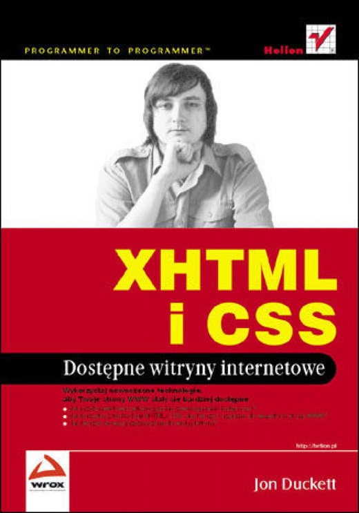 okładka XHTML i CSS. Dostępne witryny internetowe ebook | pdf | Jon Duckett