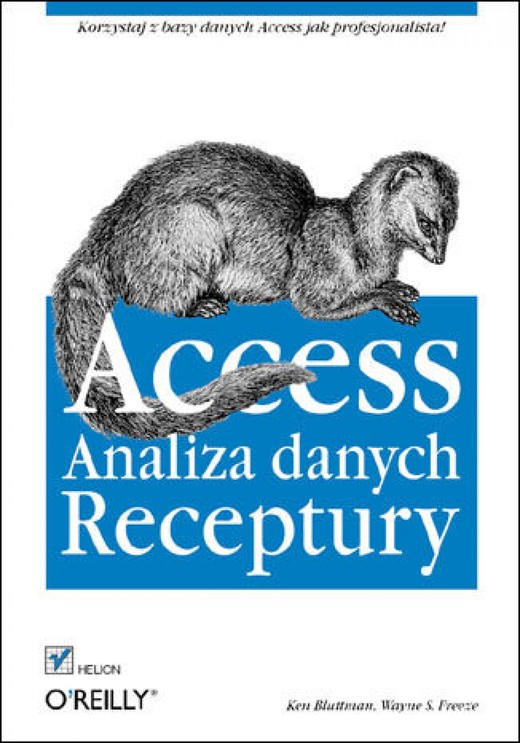 okładka Access. Analiza danych. Receptury ebook | epub, mobi, pdf | Ken Bluttman, Wayne Freeze