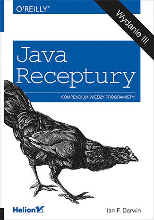 okładka Java. Receptury. Wydanie III ebook | epub, mobi, pdf | Ian F. Darwin