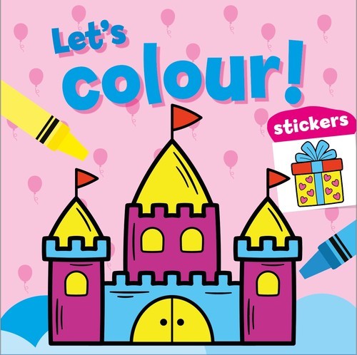 okładka Let's colour! Panda książka