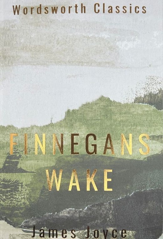 okładka Finnegans Wake. Wordsworth Classics wer. angielska książka