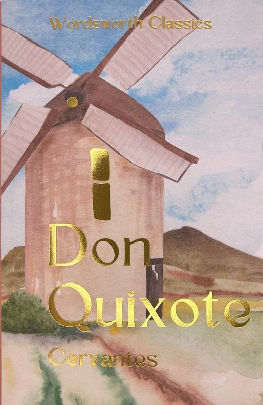okładka Don Quixote. Wordsworth Classics wer. angielska książka
