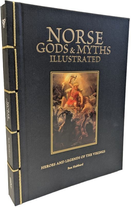 okładka Norse Gods & Myths Illustrated wer. angielska książka