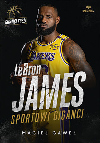okładka LeBron James. Sportowi giganci książka