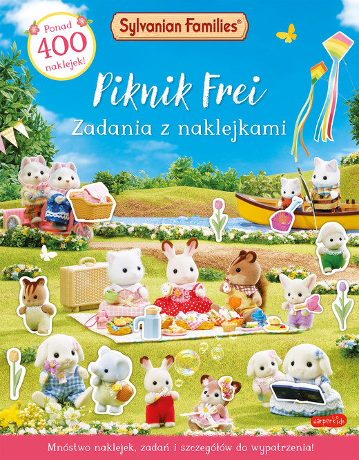 okładka Piknik Frei. Zadania z naklejkami. Sylvanian Families książka | Opracowanie zbiorowe