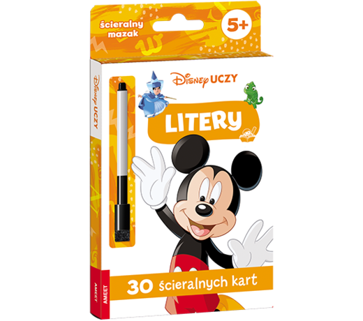 okładka Disney Uczy Litery UMK-9302 książka | Opracowanie zbiorowe