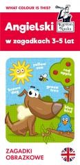 okładka Kapitan Nauka. Angielski 3-5 lat. Zagadki książka | Barbara Jakubowska