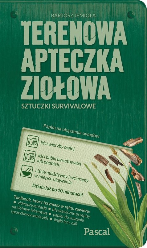 okładka Terenowa apteczka ziołowa książka | Bartosz Jemioła