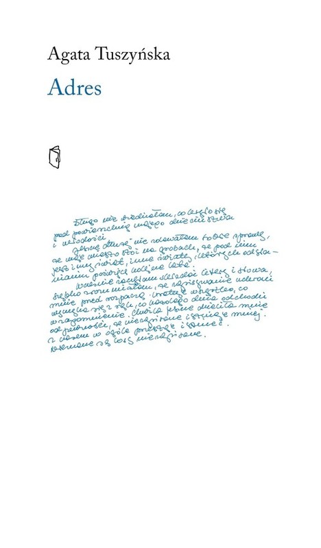 okładka Adres książka | Agata Tuszyńska