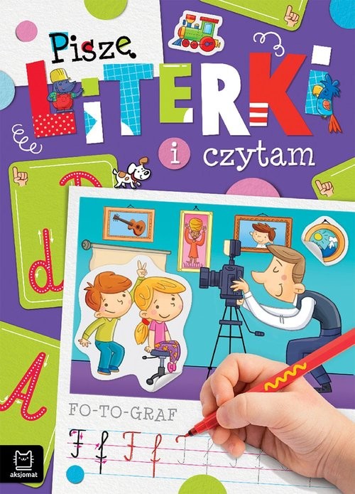 okładka Piszę literki i czytam książka | Agnieszka Bator