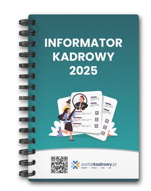 okładka Informator kadrowy 2025 książka | Praca Zbiorowa