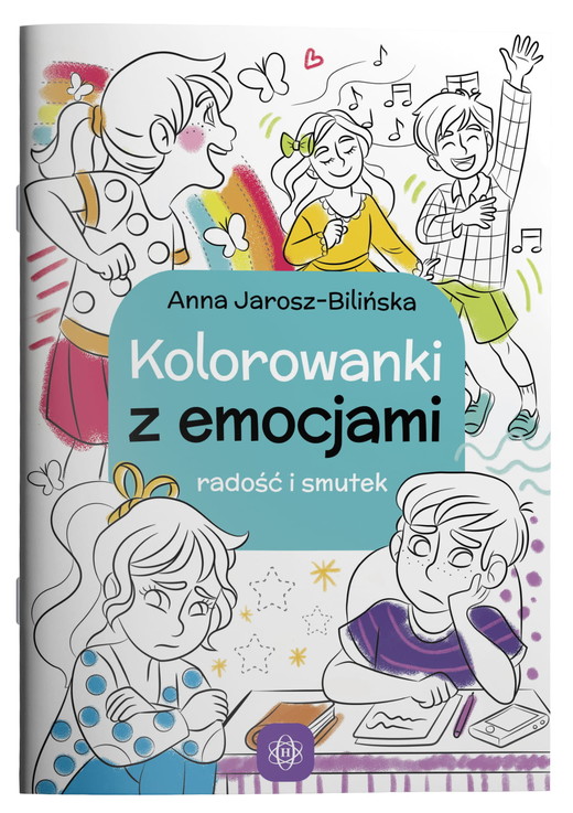 okładka Kolorowanki z emocjami książka | Anna Jarosz-Bilińska