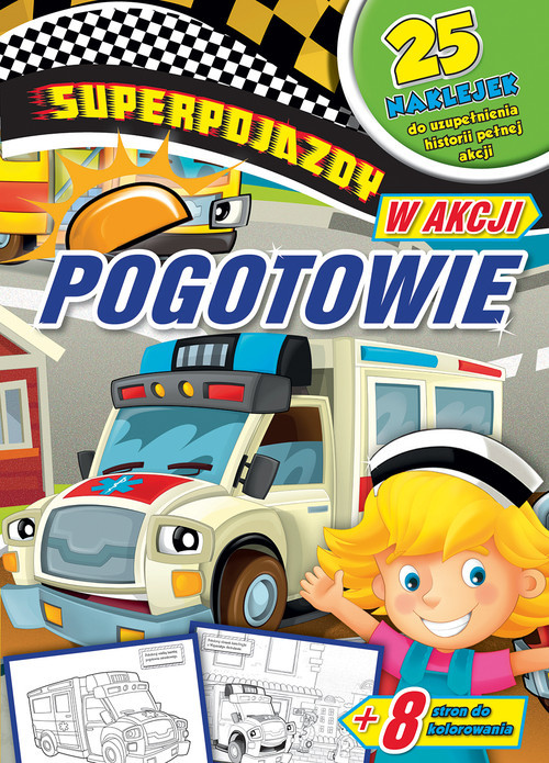 okładka Superpojazdy w akcji Pogotowie książka