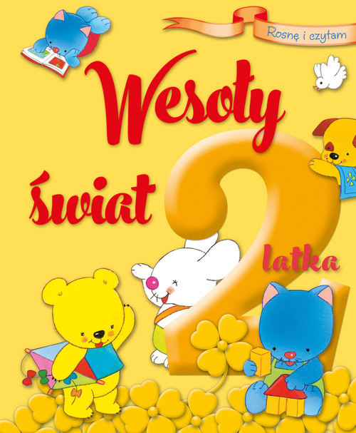 okładka Rosnę i czytam Wesoły świat 2-latka książka
