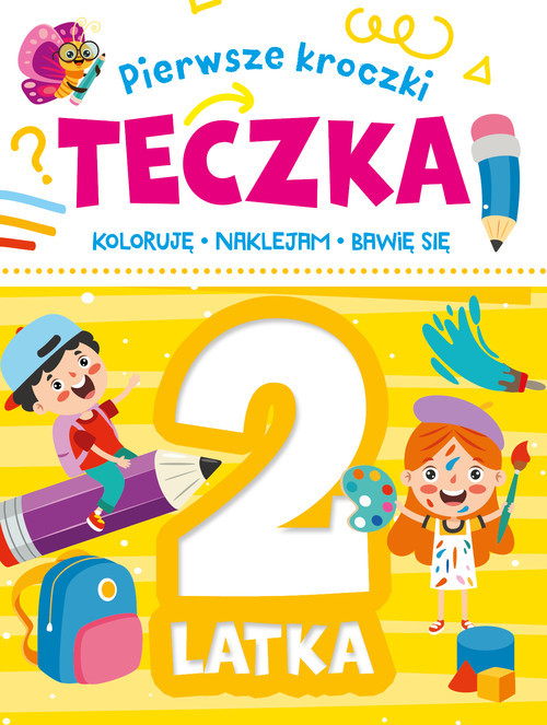 okładka Pierwsze kroczki. Teczka 2-latka książka
