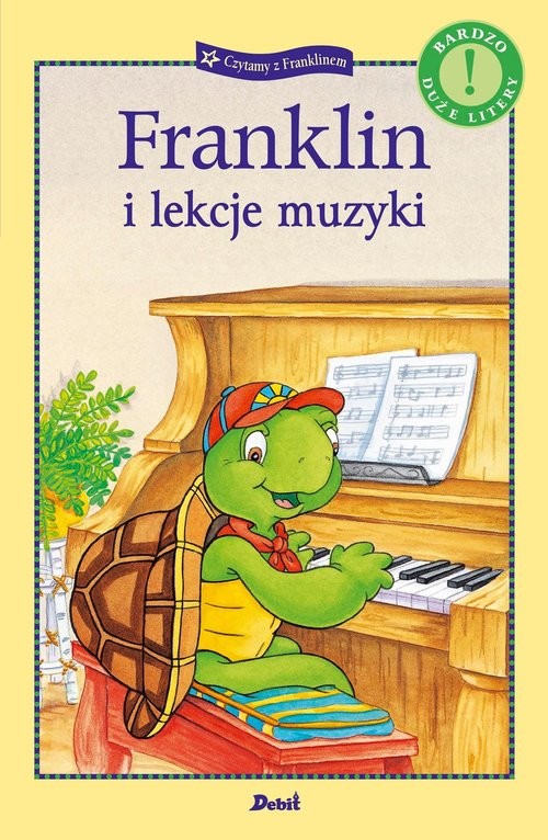 okładka Franklin i lekcje muzyki książka | Paulette Bourgeois