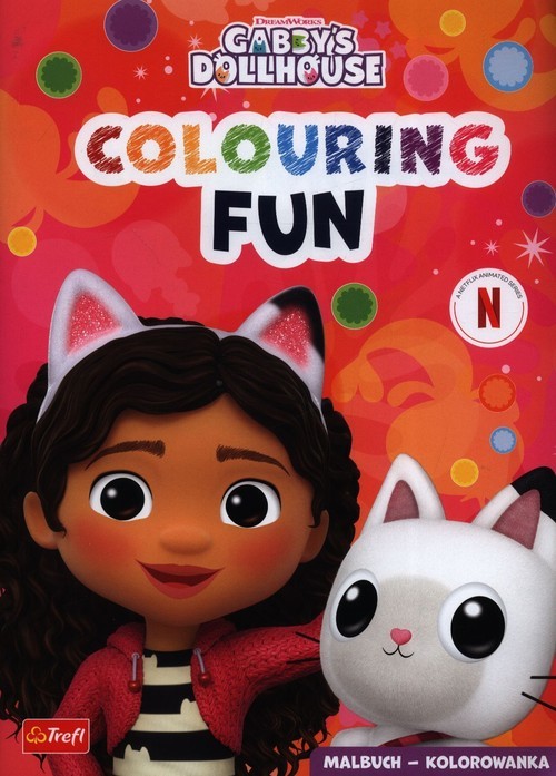 okładka Koci Domek Gabi kolorowanka książka