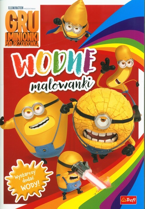 okładka Minions Wodne malowanki książka