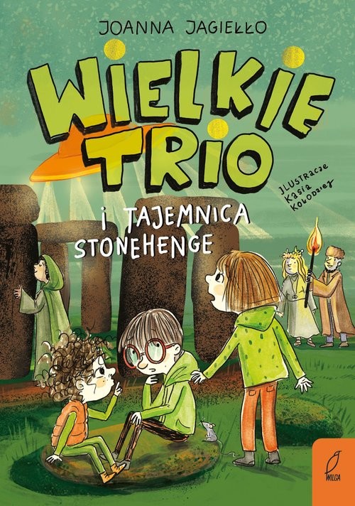 okładka Wielkie Trio i tajemnica Stonehenge książka | Joanna Jagiełło