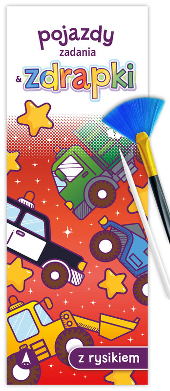 okładka Pojazdy. Zadania & zdrapki książka