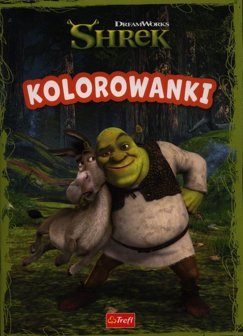 okładka Shrek Kolorowanki książka