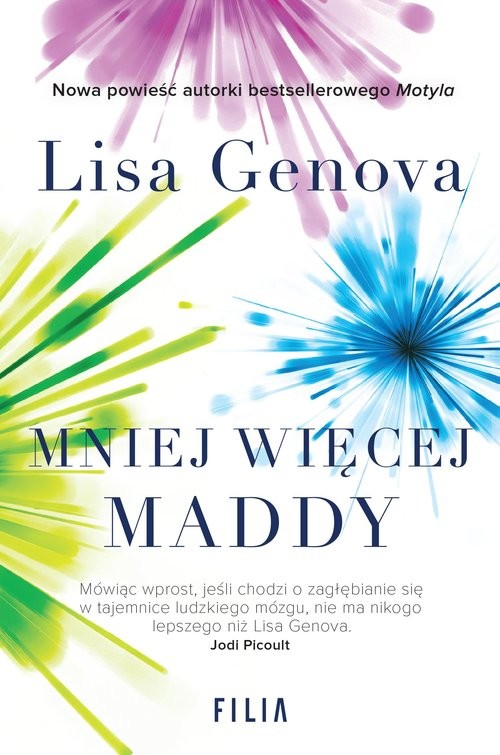 okładka Mniej więcej Maddy książka | Lisa Genova
