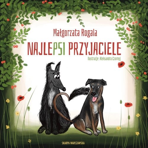 okładka NajlePSI przyjaciele książka | Małgorzata Rogala