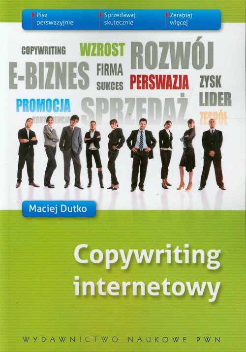 okładka Copywriting internetowy książka | Maciej Dutko