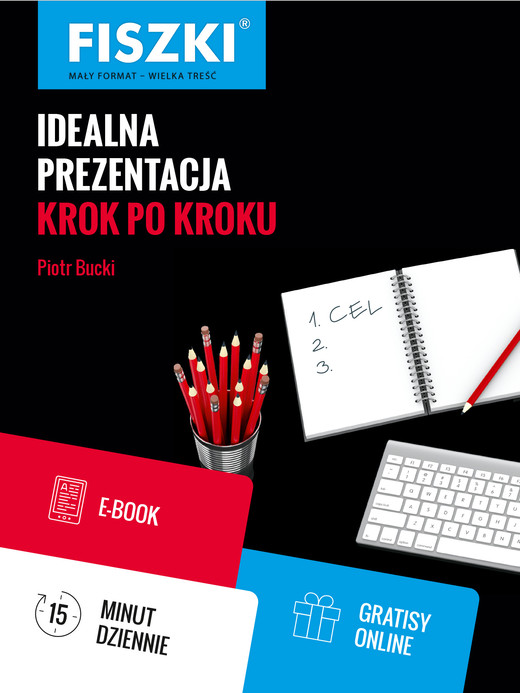 okładka Idealna prezentacja krok po kroku ebook | pdf | Piotr Bucki