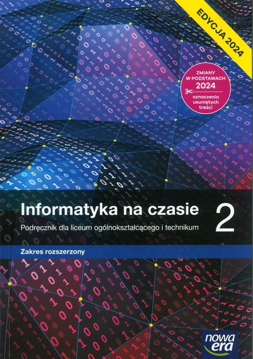 okładka Informatyka na czasie 2 Podręcznik Zakres rozszerzony Liceum Technikum książka | Maciej Borowiecki