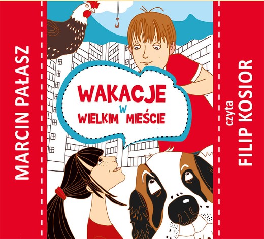 okładka Wakacje w wielkim mieście audiobook | MP3 | Marcin Pałasz
