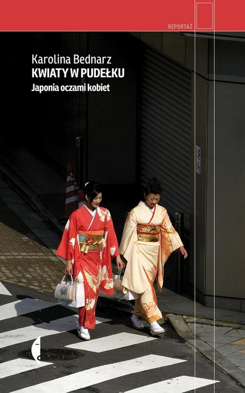 okładka Kwiaty w pudełku Japonia oczami kobiet książka | Karolina Bednarz