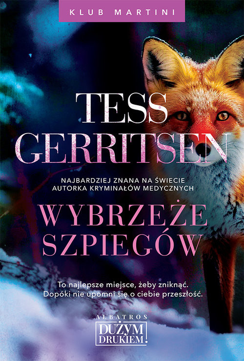 okładka Wybrzeże szpiegów Wielkie Litery książka | Tess Gerritsen